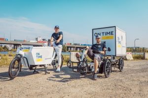 ON TIME Duurzame leveringen met de fiets transport