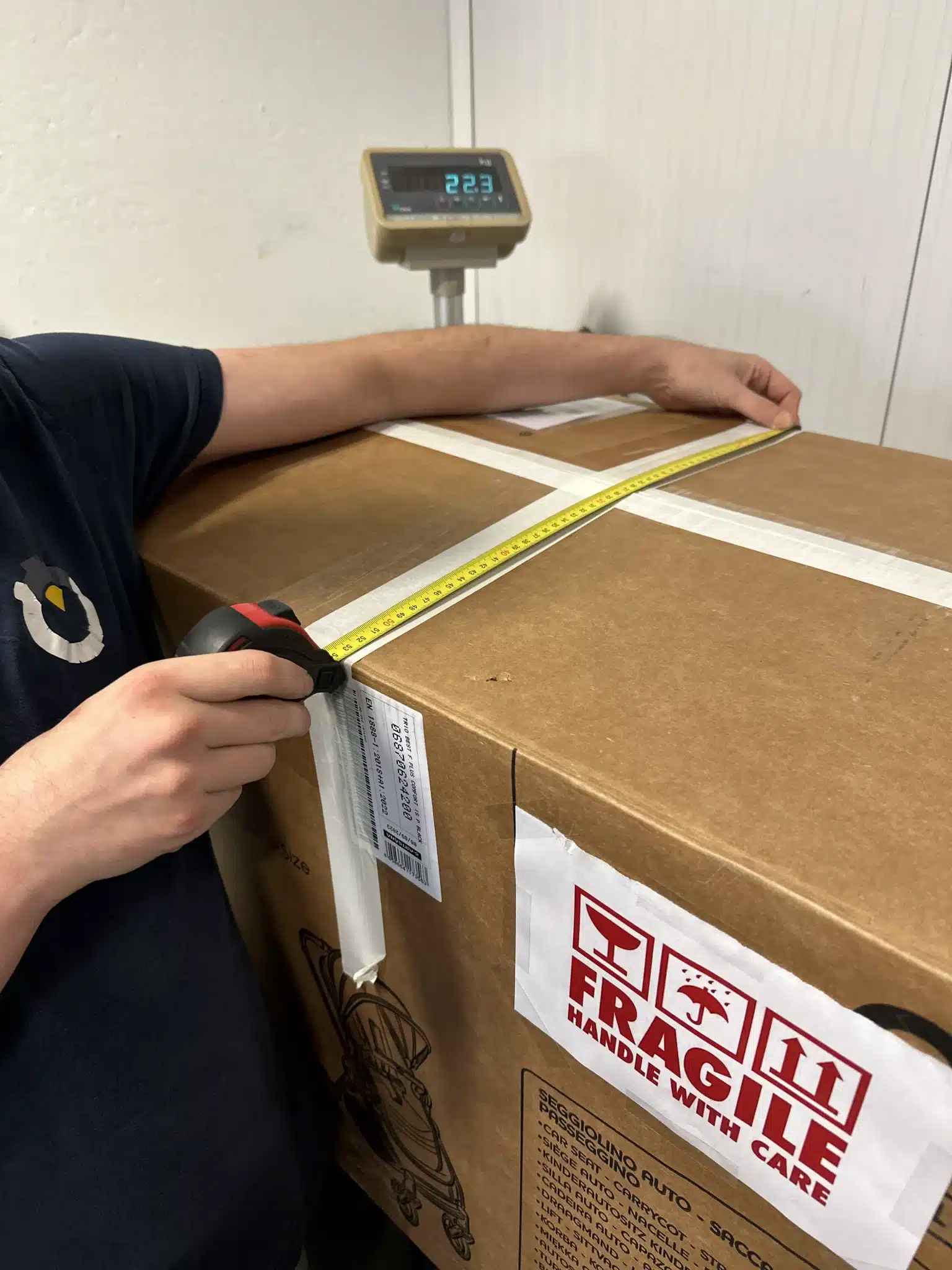 Lang pakket versturen ON TIME Logistics buitenmaatse zending